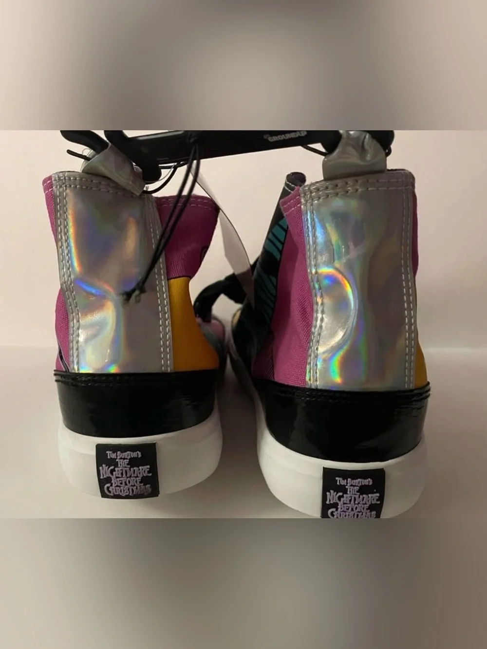 The Nightmare Before Christmas High Top Sneakers Shoes Womens Size 9 Brand New